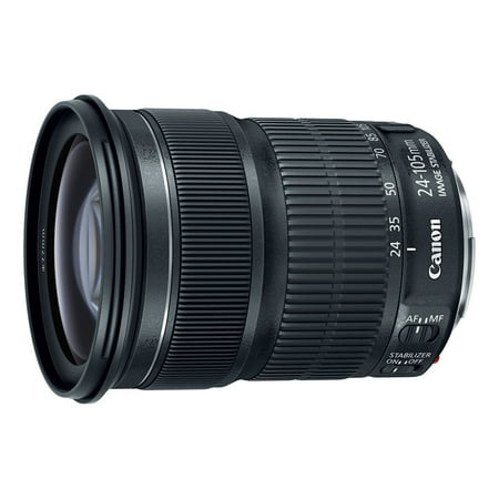 Canon - EF 24-105mm f/3.5-5.6 IS STM Standard Zoom Lens for EOS SLR Cameras - Black