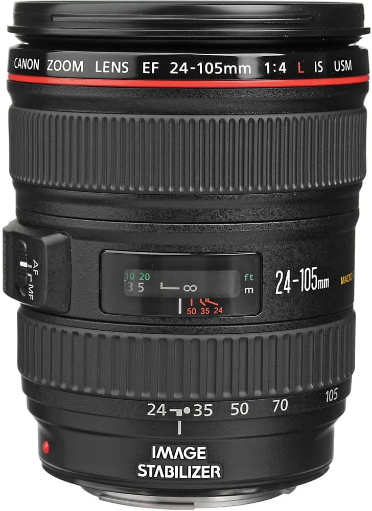Canon EF 24-105mm f/4L IS II USM Wide Angle Zoom Lens - Walmart.com