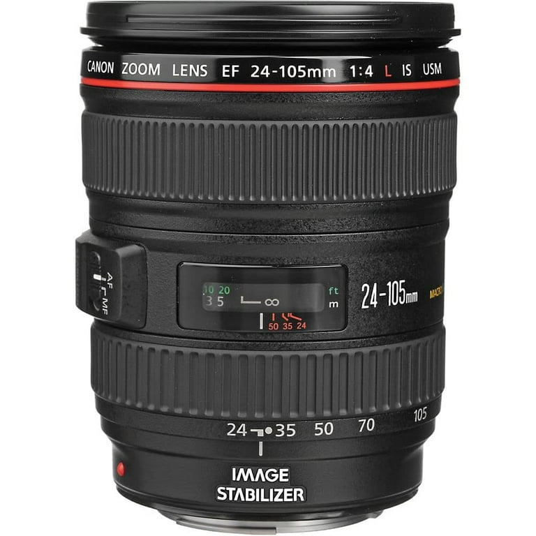 Canon EF 24-105mm f/4L IS II USM Wide Angle Zoom Lens - Walmart.com