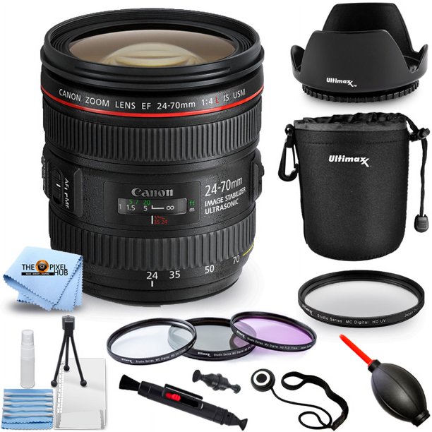 Canon EF 24-70mm f/4.0L IS USM Standard Zoom Lens - 10PC Canon EF 24-70mm f/4.0L IS USM Standard Zoom Lens - 10PC