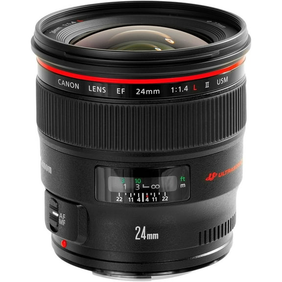 Canon EF 24mm F/1.4L II USM Autofocus Camera Lens