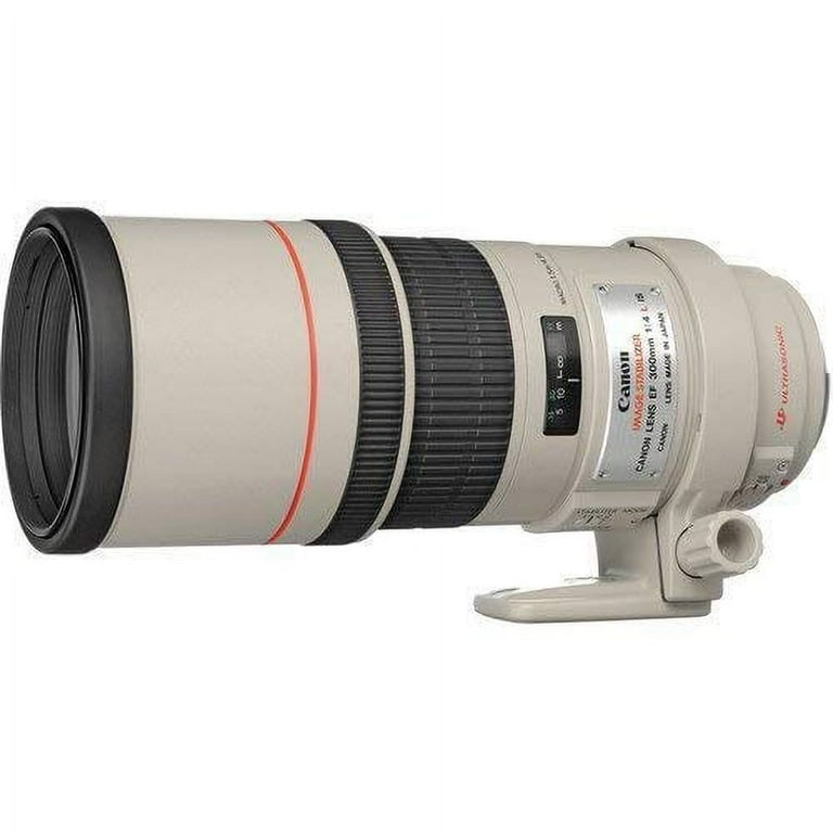 Canon EF 300mm f/4L IS USM Telephoto Fixed Lens for Canon SLR Cameras  International Version (No warranty) - Walmart.com