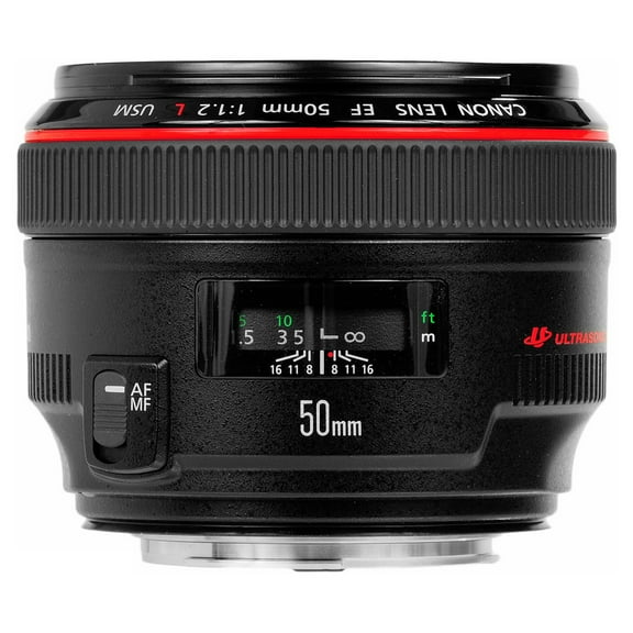 Canon EF 50mm f/1.2L USM Lens (International Version)