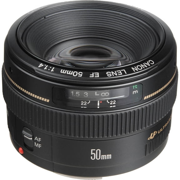 Canon EF 50mm f/1.4 USM Standard Telephoto Lens