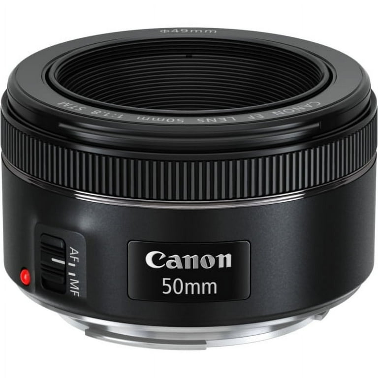 Canon EF 50mm f/1.8 Fixed Focal Length Lens - Walmart.com