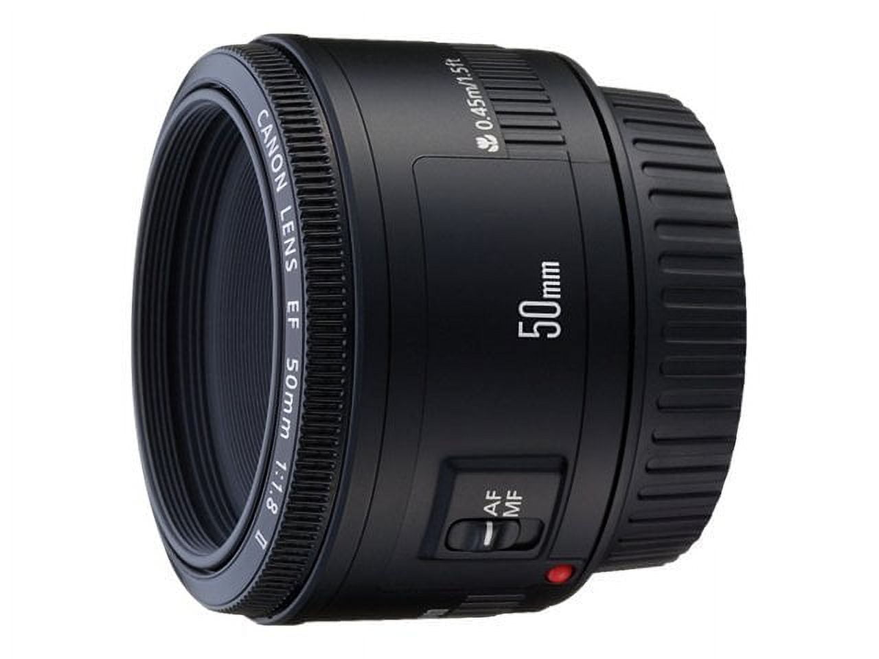Canon - Brandclub - Canon EF - Lens - 50 mm - f/1.8 II - Canon EF - for EOS 1000, 1D, 50, 500, 5D, 7D, Kiss F, Kiss X2, Kiss X3, Rebel T1i, Rebel XS, Rebel XSi Canon - Brandclub - Canon EF - Lens - 50 mm - f/1.8 II - Canon EF - for EOS 1000, 1D, 50, 500, 5D, 7D, Kiss F, Kiss X2, Kiss X3, Rebel T1i, Rebel XS, Rebel XSi