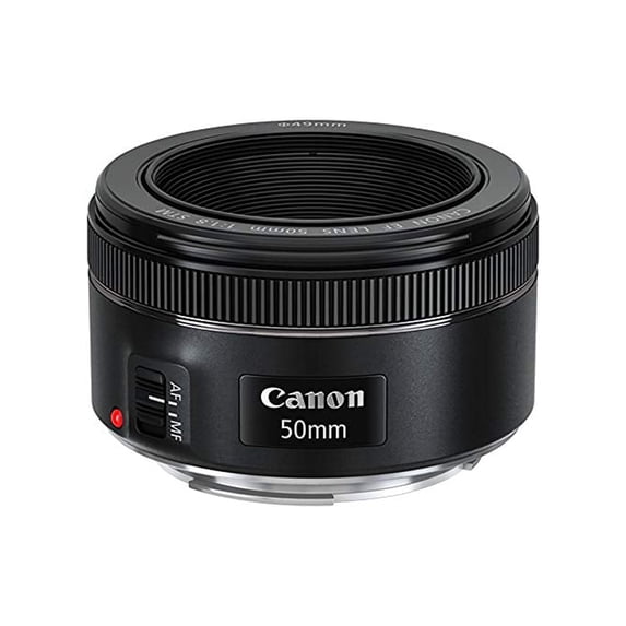 Canon EF 50mm f/1.8 STM Camera Lenses (Sold without manufacturer warranty)