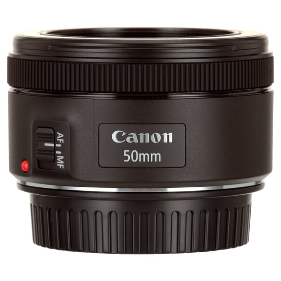 Canon EF 50mm f/1.8 STM Lens, Compatible with EOS DSLR Cameras, Fixed Focal Length, Portraits and Low Light Photography (Sold without manufacturer warranty)