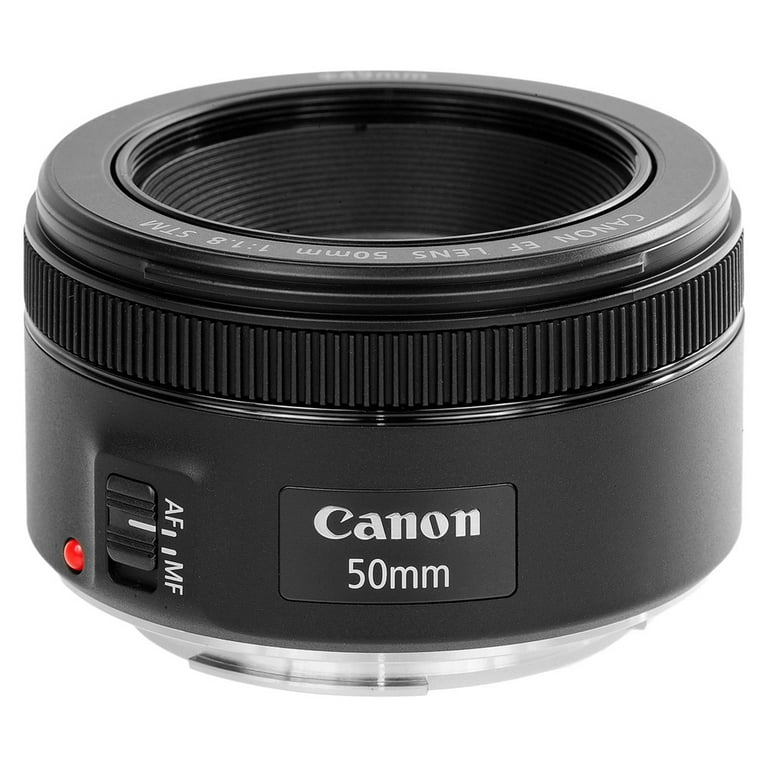 Canon EF 50mm f/1.8 STM Lens - Camera-ready, Versatile, Fast Canon EF 50mm f/1.8 STM Lens - Camera-ready, Versatile, Fast