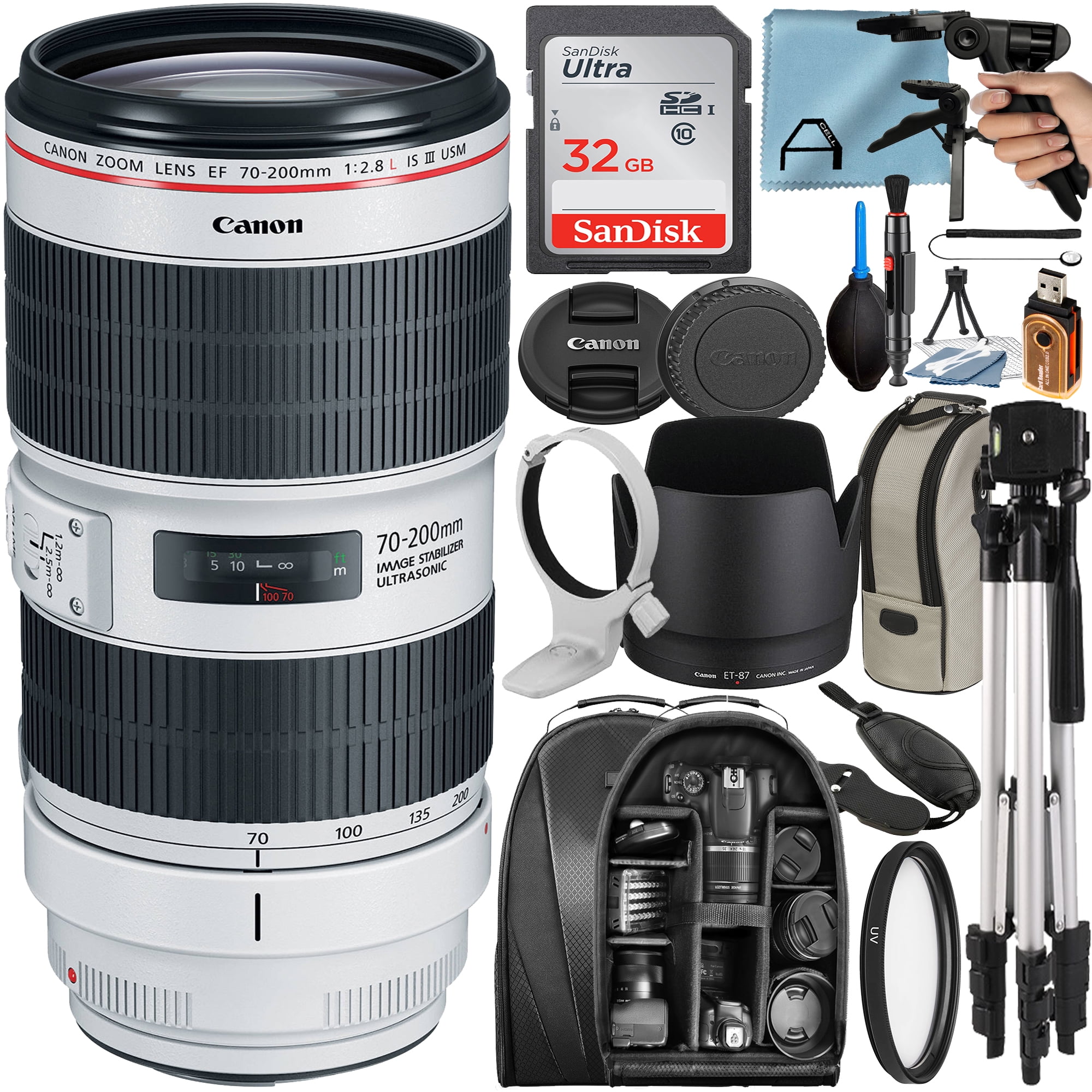 Canon EF 70-200mm f/2.8L IS III USM Telephoto Zoom Lens with