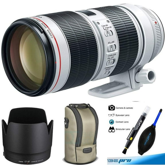 Canon EF 70-200mm f/2.8L is III USM Lens - Basic Accessories Bundle
