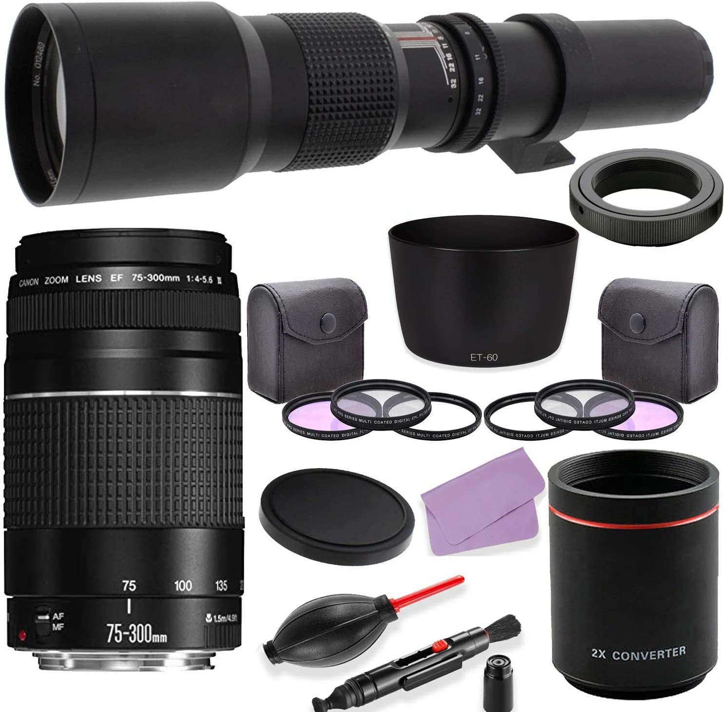 Canon EF 75-300mm IS USM 定番望遠レンズ 手振れ補正（手ブレ
