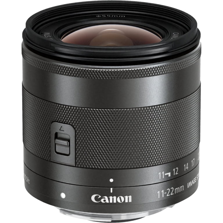 キヤノン Canon EF-M 11-22mm F4-5.6 IS STM Canon EF-M 11-22mm Wide Angle DSLR Zoom Camera Lens with f/4-5.6