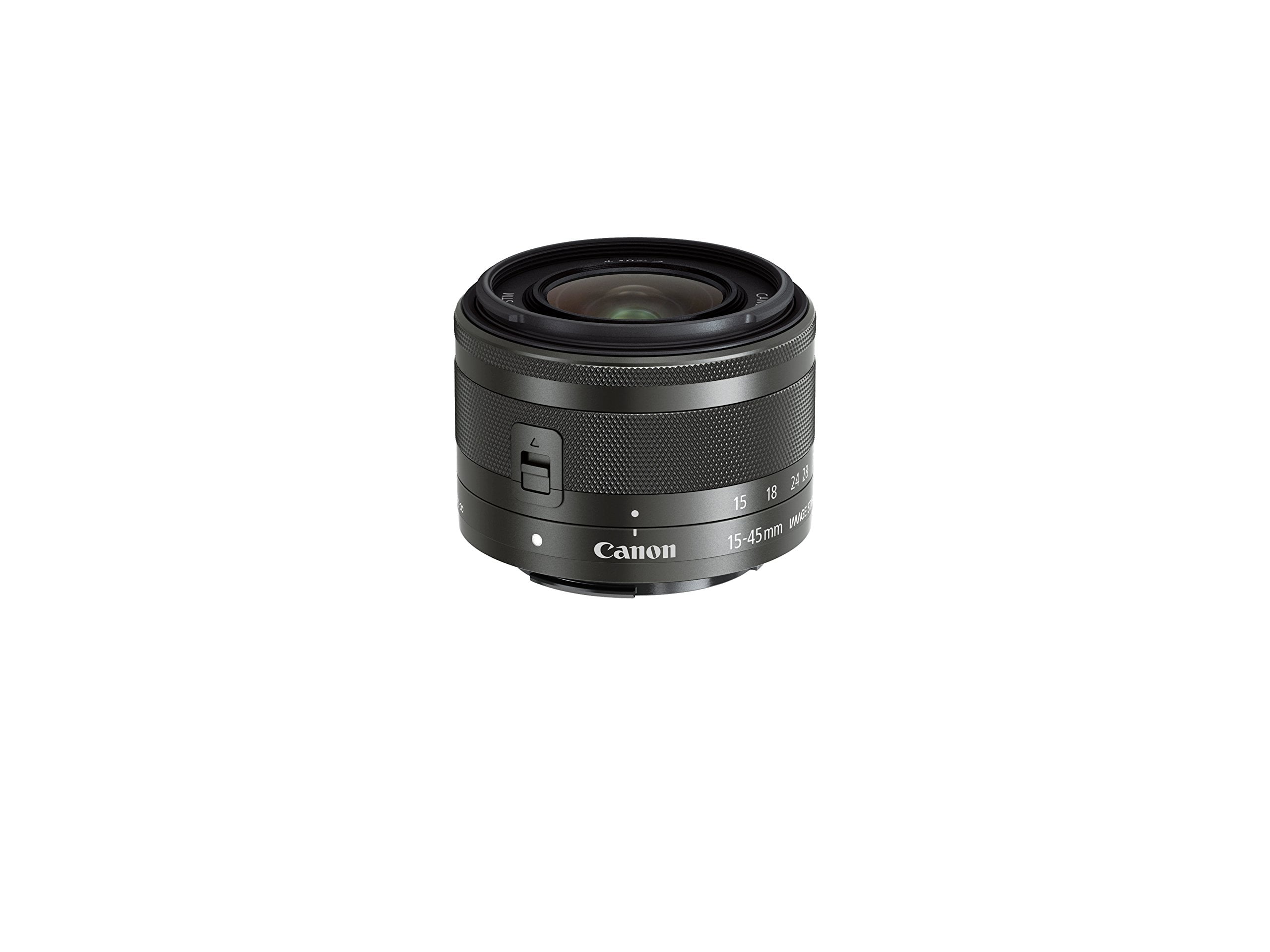 Canon EF-M 15-45mm F3.5-6.3 IS STM グラファイト 新品