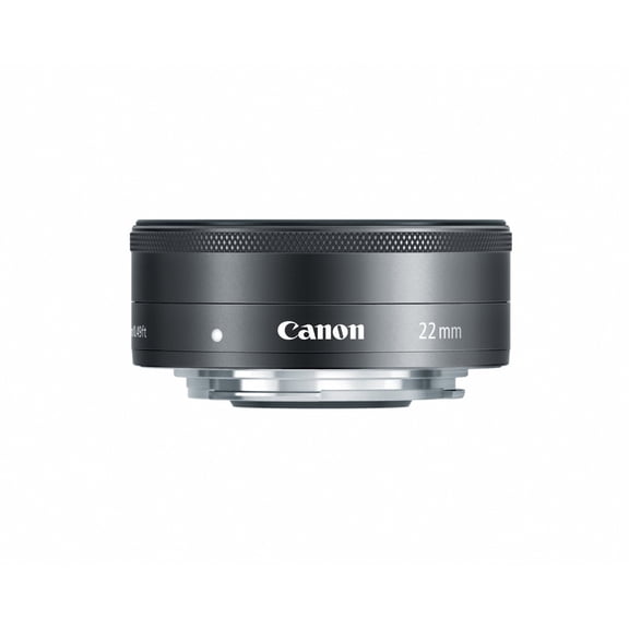 Canon EF-M 22mm f2 STM Compact System Lens (Black)