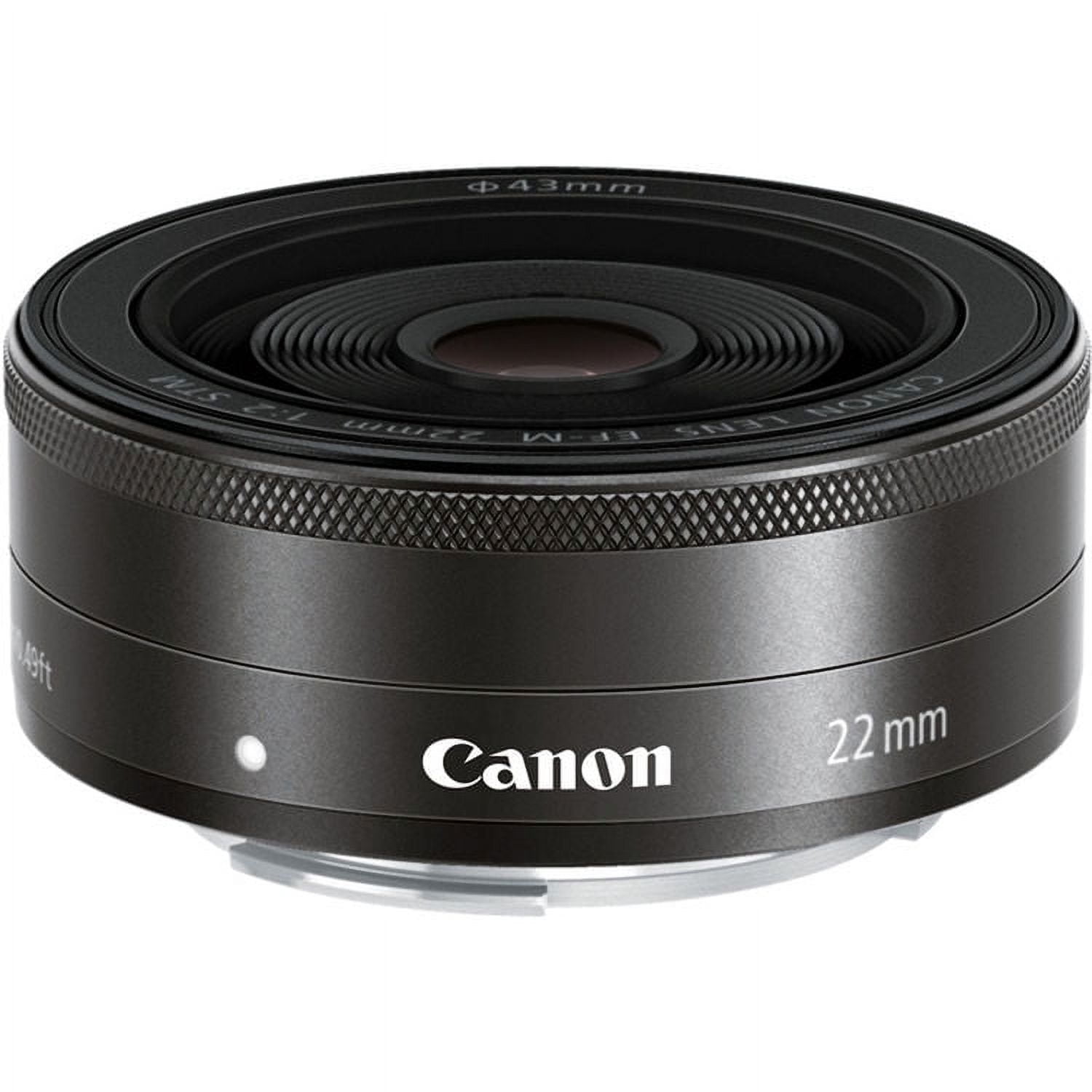 CANON EF-M 22mm f2 STM φ43mm Canon EF-M 22mm f/2 STM Lens - Walmart.com