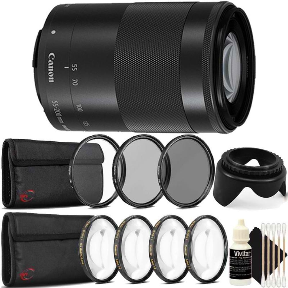 Canon EF-M 55-200mm Zoom Lens f/4.5-6.3 IS STM, Compatible with
