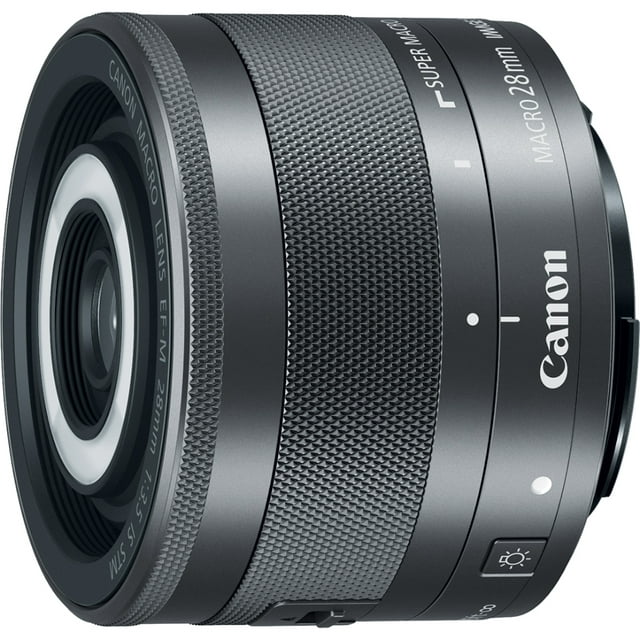 Canon EF-M - Macro lens - 28 mm - f/3.5 IS STM - for EOS Kiss M, M, M10, M100, M2, M3, M5, M50, M50 Mark II, M6, M6 Mark II