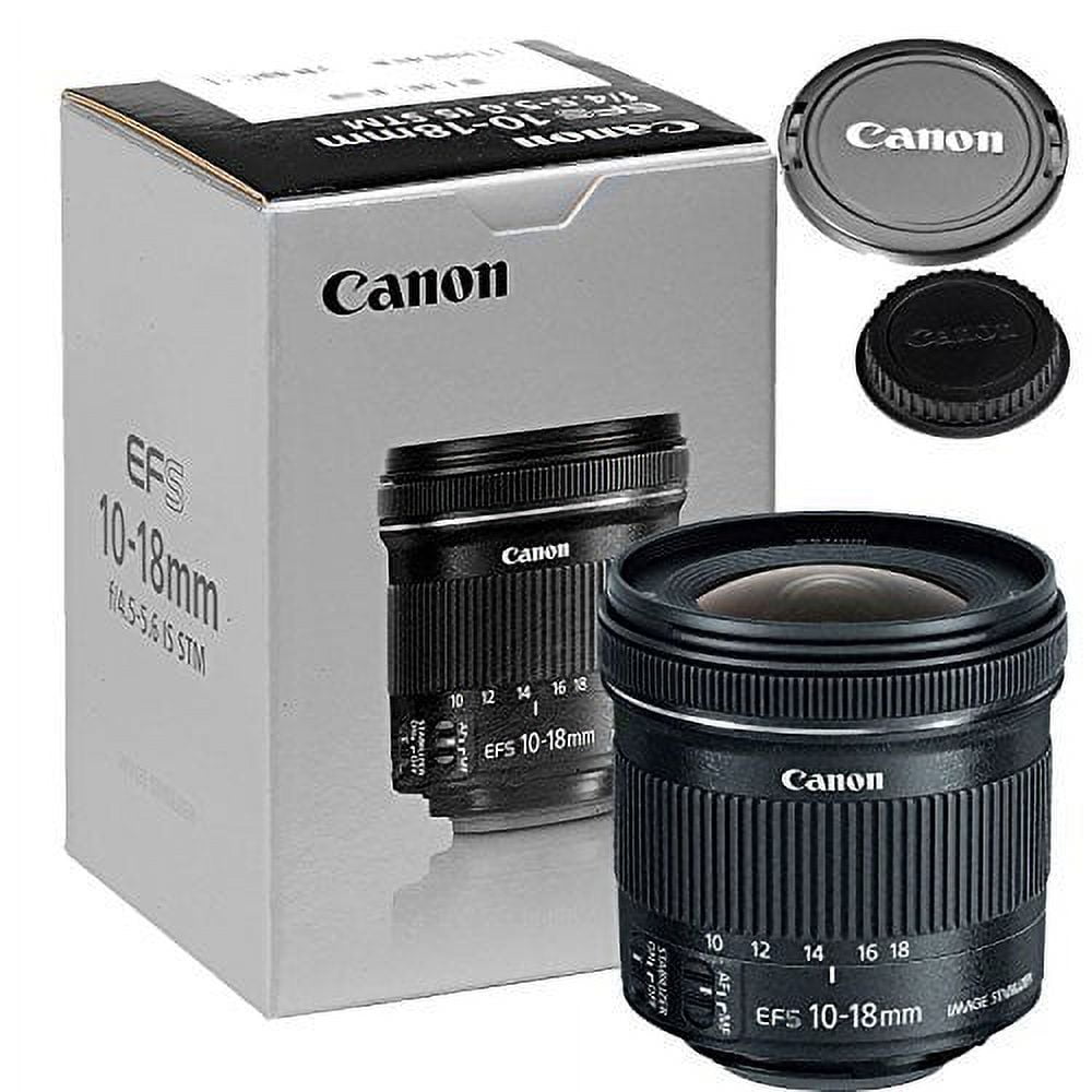 Canon EF-S 10-18mm f/4.5-5.6 IS STM Lens New Retail Box Canon EF-S 10-18mm f/4.5-5.6 IS STM Lens New Retail Box