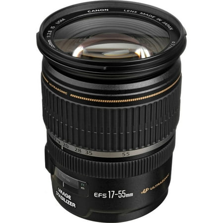 Canon - EF-S 17-55mm f/2.8 IS USM Standard Zoom Lens - Black