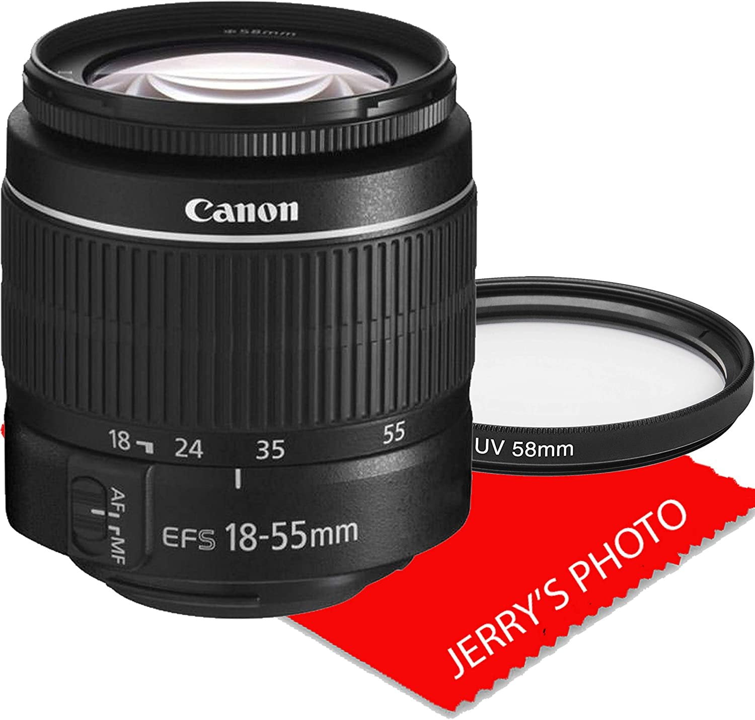 Canon EF-S 18-55mm f/3.5-5.6 III DSLR Camera Zoom Lens for Rebel 