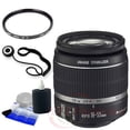 thumbnail image 1 of Canon EF-S 18-55mm f/3.5-5.6 IS II SLR Lens + 58mm UV Filter, Clean Kit and More, 1 of 5
