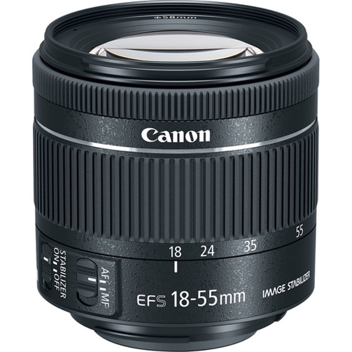 CANONZOOMLENS EF-S18〜55mm 1:4−5.6 IS STM Canon-EF-S-18-55mm-f-4-5-6-IS-