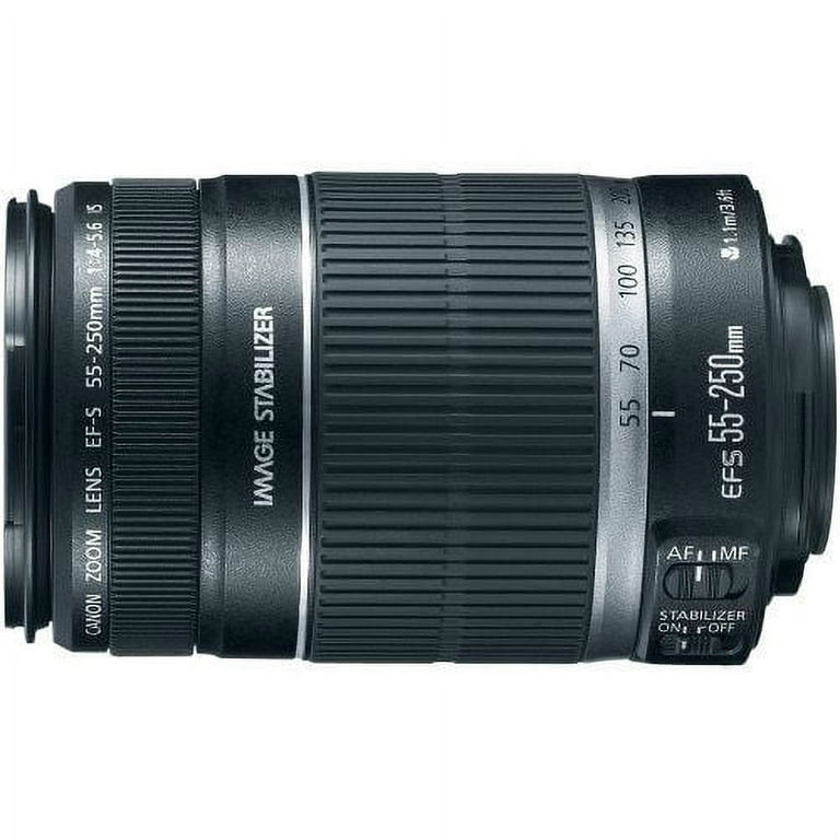 Canon EF-S 55-250/4-5.6 IS Telephoto Zoom Lens