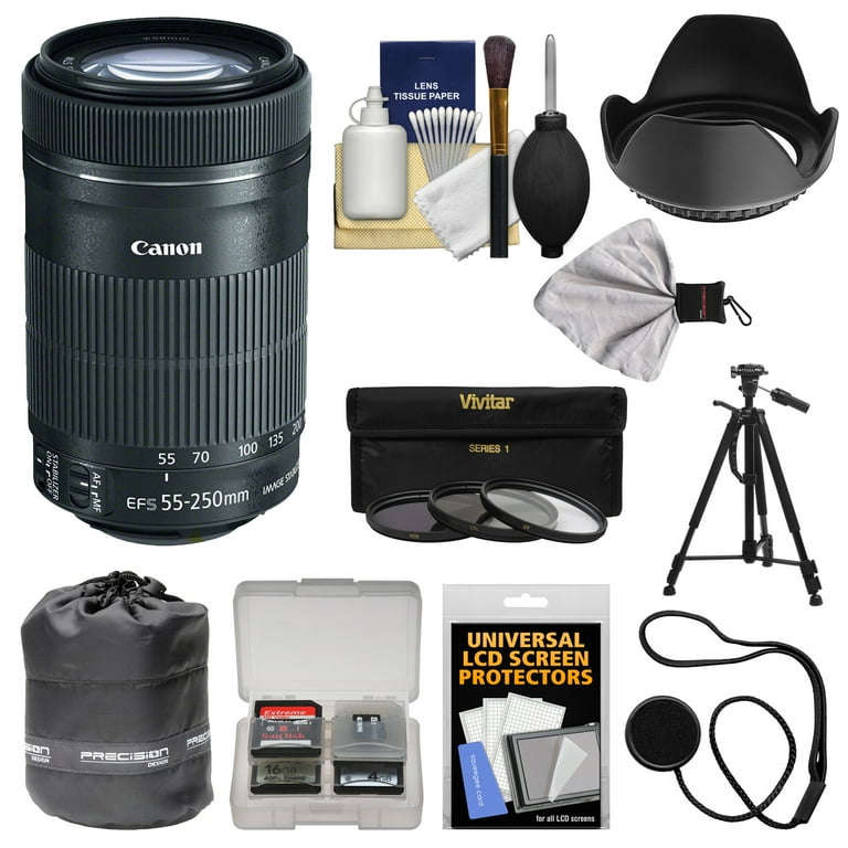 Canon キャノン ZOOM LENS EF-S 55-250mm Amazon.com : Canon EF-S 55-250mm f/4-5.6 IS Image Stabilizer