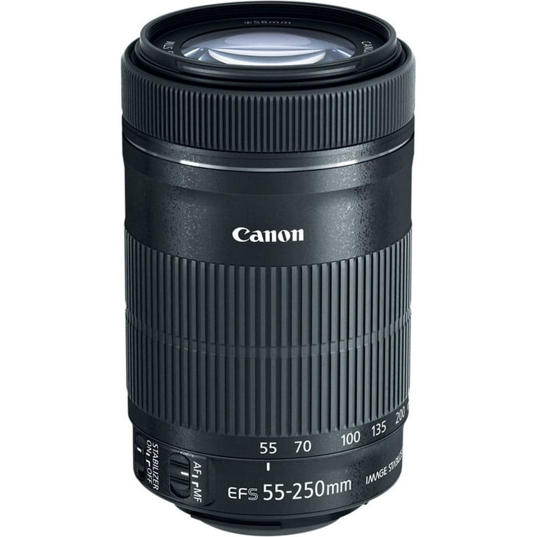 ❁美品❁超望遠❁CANON EF-S 55-250mm IS STM Canon EF-S 55-250mm f/4-5.6 IS STM Telephoto Zoom Lens with