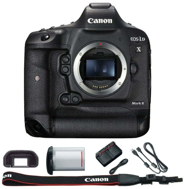 Canon EOS-1D X Mark II Digital SLR Camera 20.2 MP Body 4k Video Black 0931C002