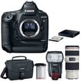 thumbnail image 1 of Canon EOS-1D X Mark II Digital SLR Camera Body Premium Kit w/ Deluxe Lens Bundle Includes, 70-200mm USM Lens, Speedlite Professional Flash, Gadget Shoulder Bag & Battery Pack, 1 of 11
