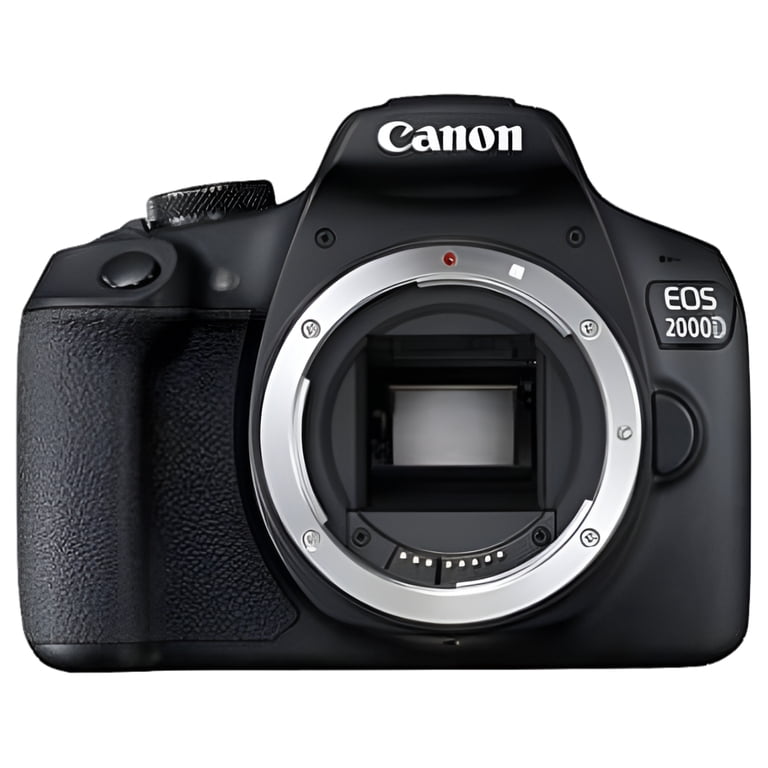 Canon EOS 2000D DSLR Camera Body, 24.1 Megapixels, Full HD Videos