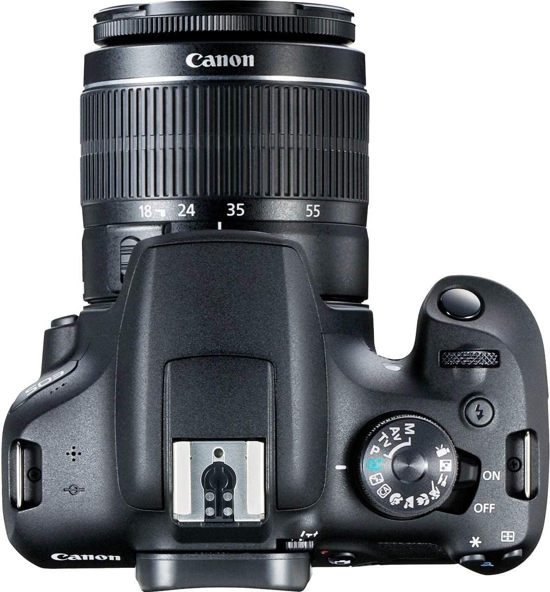 Canon EOS 2000D (Rebel T7) DSLR Camera with 18-55mm III Lens Kit