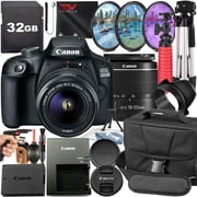 Canon EOS 2000D / Rebel T7 DSLR Camera Bundle with 18-55mm Lens + 32GB Card + Case + Filter + SV Premium Accessory International Verson