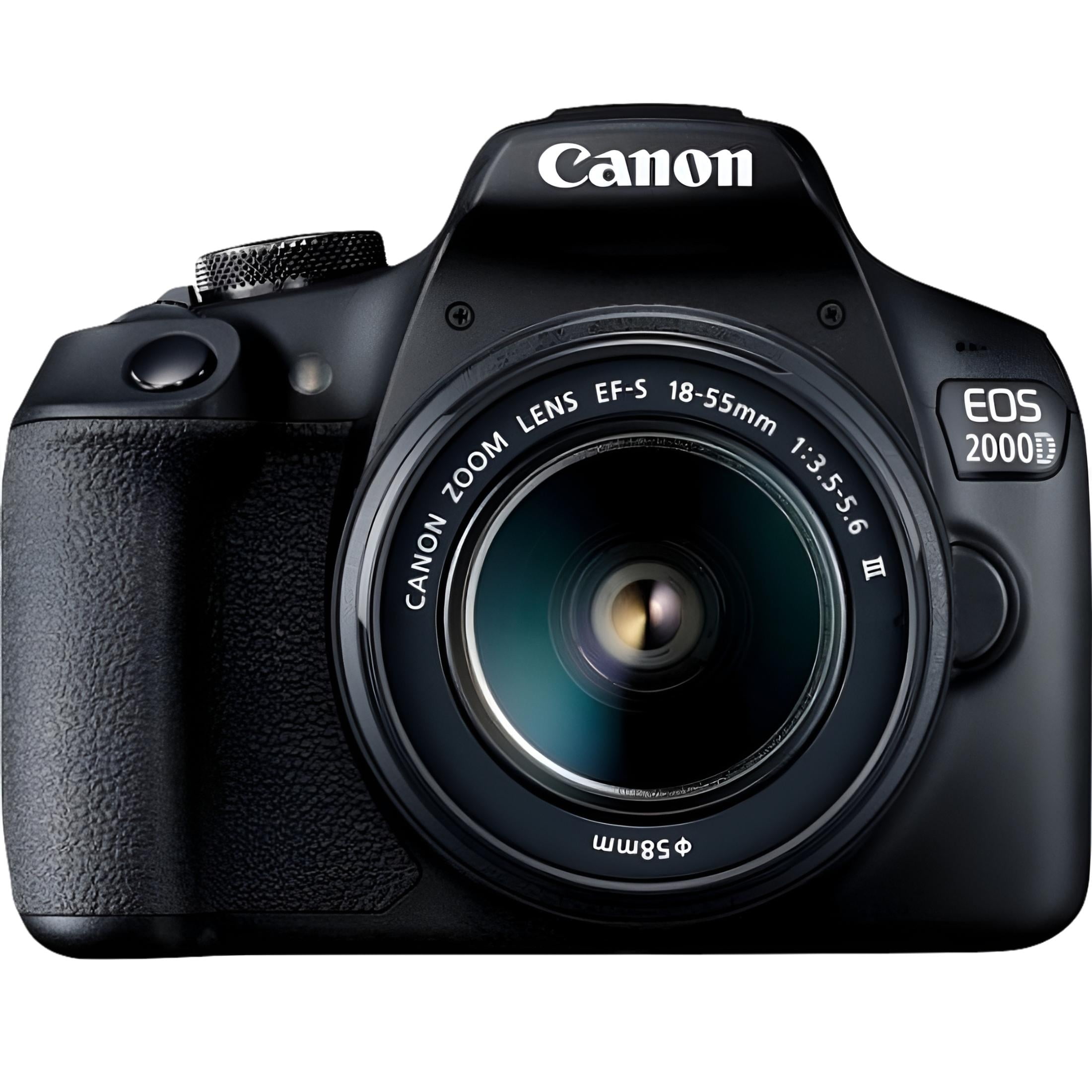 ★ Canon Eos 2000D Canon EOS 2000D Rebel T7 DSLR Camera, 18-55mm Lens, ISO 100-6400