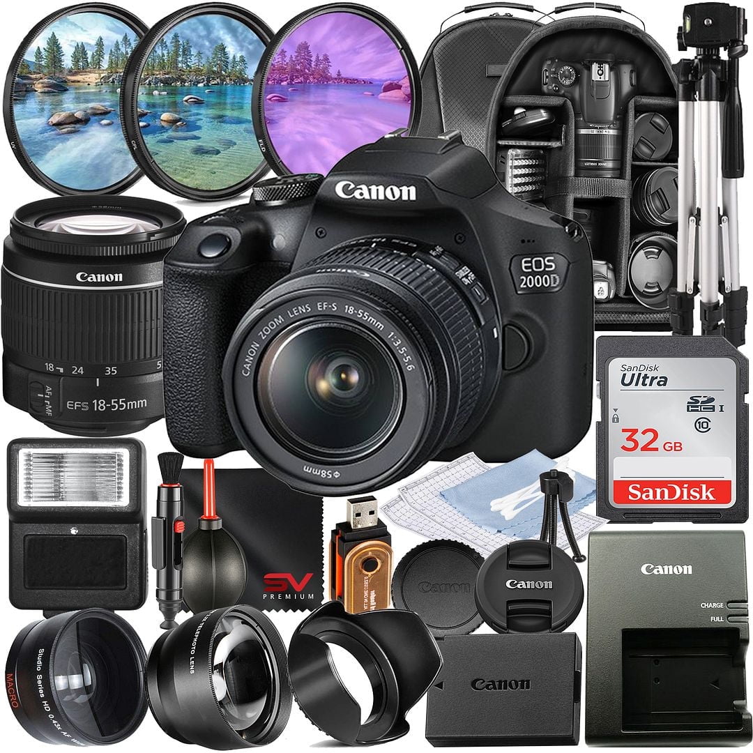 Canon EOS 2000D Rebel T7 DSLR Camera with 18-55mm Philippines Ubuy