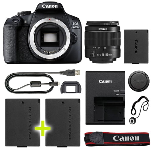 Canon EOS 2000D Fotocamera DSLR | 24.1 Megapixel | Full HD | Wi-Fi Integrato | Versione UK | Ideale Per Foto E Video Di Qualità - Foto 7
