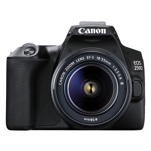 Canon EOS 250D 24.2MP 4K Digital SLR Camera with 18-55mm Lens