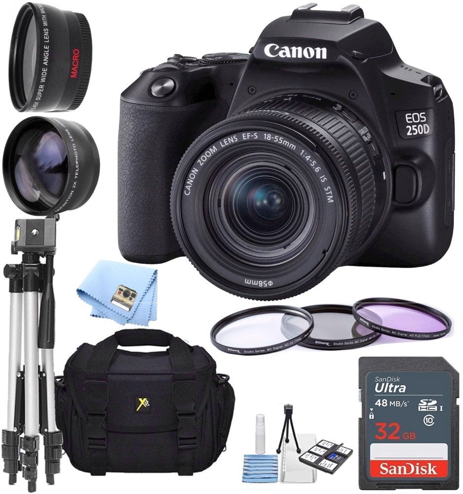 Canon EOS 250D DSLR Digital Camera W 18-55mm Lens Bahrain