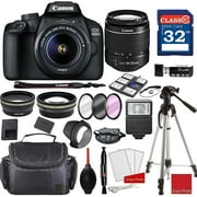 Canon EOS 4000D DSLR Camera, 18-55mm Lens, Wi-Fi, New + Pro Accessory Bundle