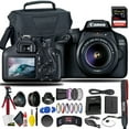 thumbnail image 1 of Canon EOS 4000D DSLR Camera with 18-55mm Lens, Black, 1 of 7