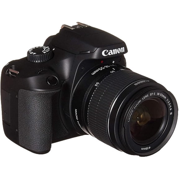 Canon EOS 4000D DSLR Camera with EF-S 18-55mm F/3.5-5.6 III Lens, 1 Unit, Includes 16GB SD Memory Card(Sold without manufacturer warranty)