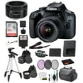thumbnail image 1 of Canon EOS 4000D EF-S 18-55mm and EF 50mm f/1.8 STM Lens Bundle (International Version), 1 of 5