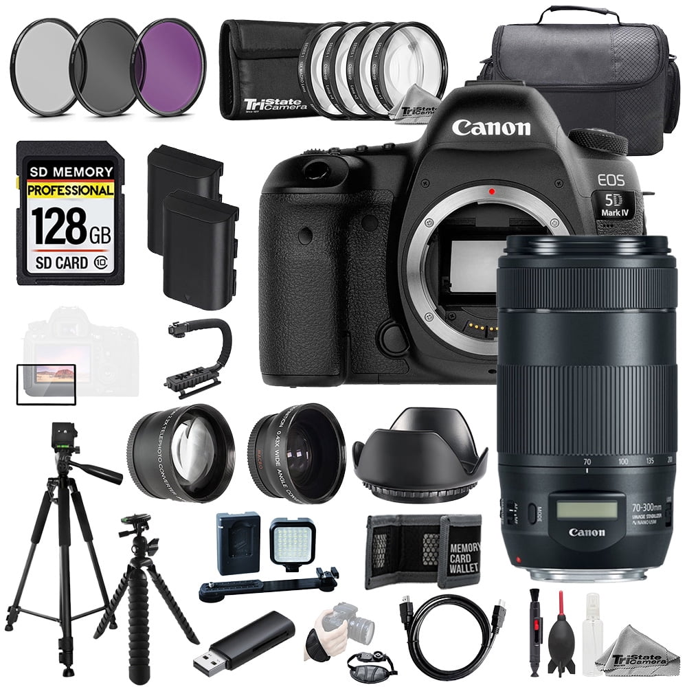 Canon EOS 5D Mark Ⅳ+ EF 70-300mm Canon EOS 5D IV Camera + EF 70-300mm f/4-5.6 IS II USM Lens+
