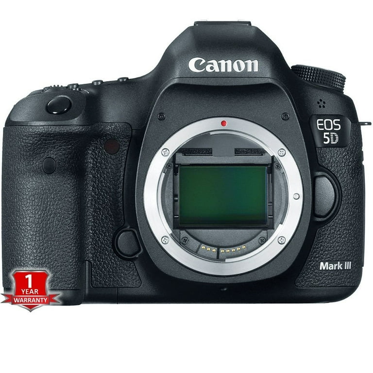 Canon EOS 5D Mark III DSLR Camera (Body Only) (Intl Model)