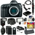 thumbnail image 1 of Canon EOS 5D Mark IV 4K Wi-Fi Digital SLR Camera Body with 128GB CF Card BUNDLE, 1 of 7