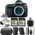 thumbnail image 1 of Canon EOS 5D Mark IV DSLR 30.4MP Full-Frame CMOS Sensor Camera - 64GB Kit Bundle (International Version), 1 of 9