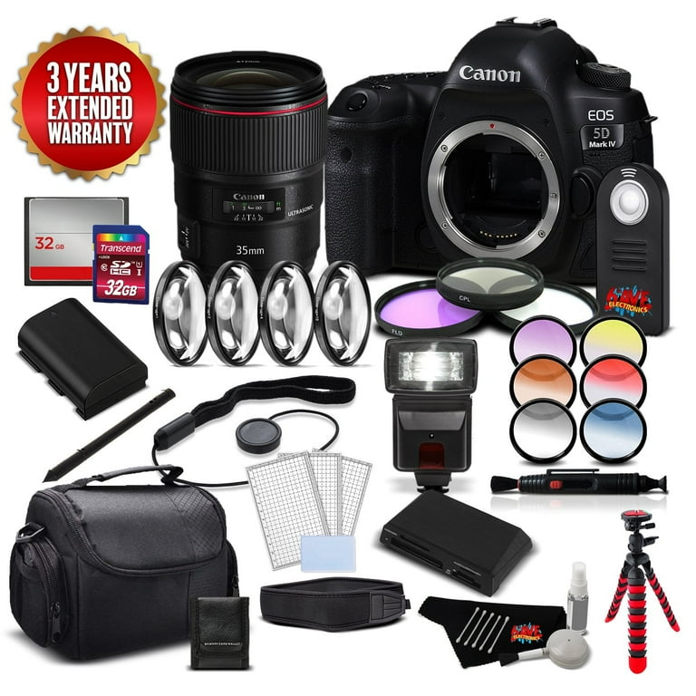 Canon EOS 5D Mark IV DSLR Camera International Version (No