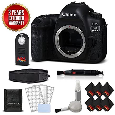 Canon EOS 5D Mark IV DSLR Camera International Version (No Warranty)(Body Only) + Professional Cleaning Kit - image 1 of 5